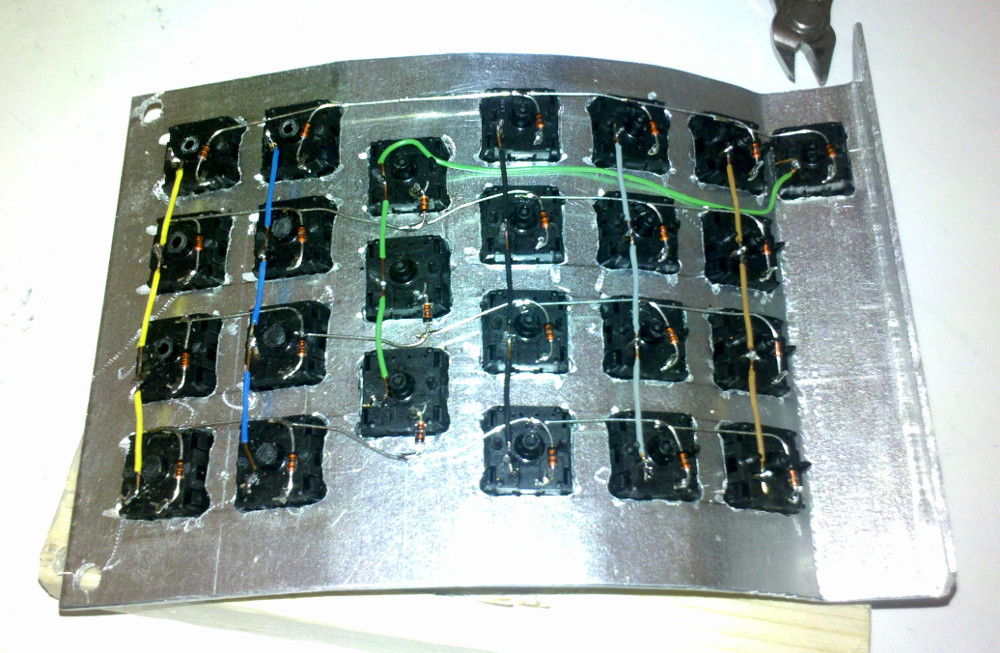 wiring of left half