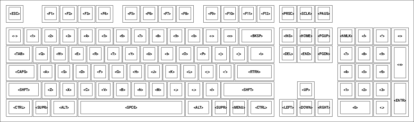 &quot;Realforce JP&quot; constant offset stagger